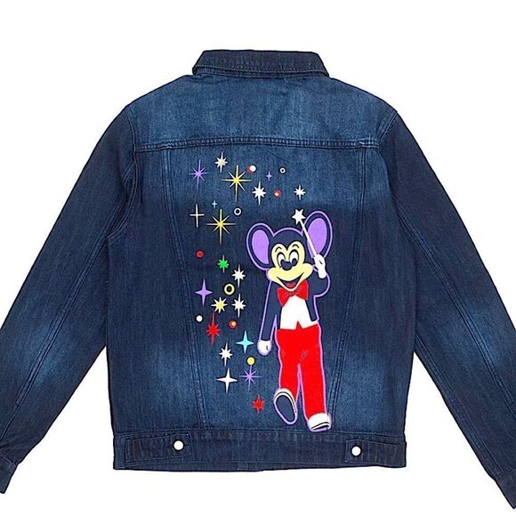 50th Anniversary Disney Main Street Electrical Parade Denim Jean Jacket - Picture 1 of 8